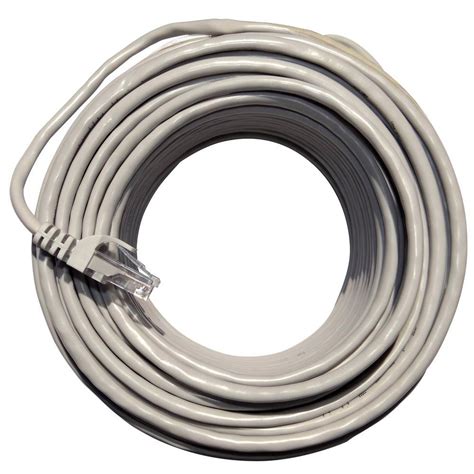 100 foot white ethernet cable